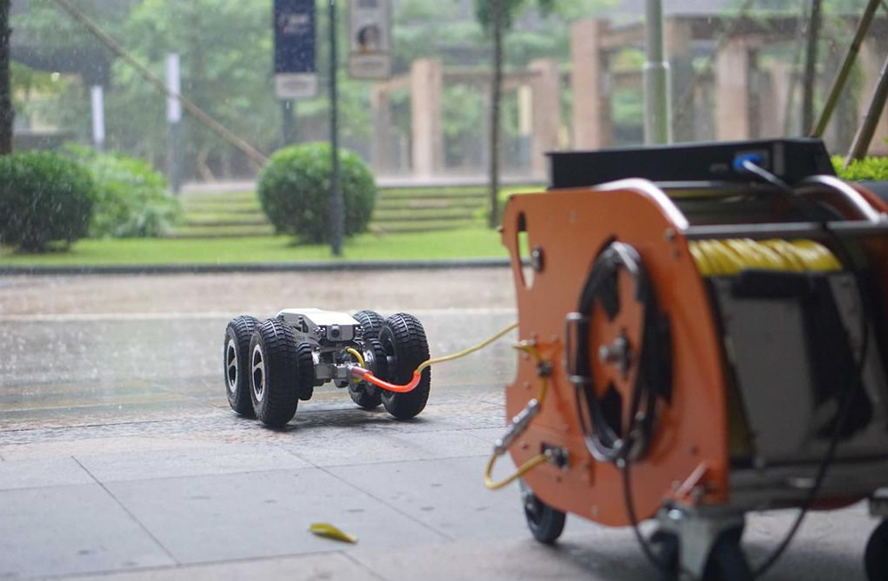 285横梁管道检测机器人